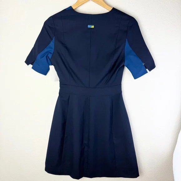 Alaska Airlines Uniform Dress Women’s Petite 2 XS Navy Blue NWT - Picture 5 of 12